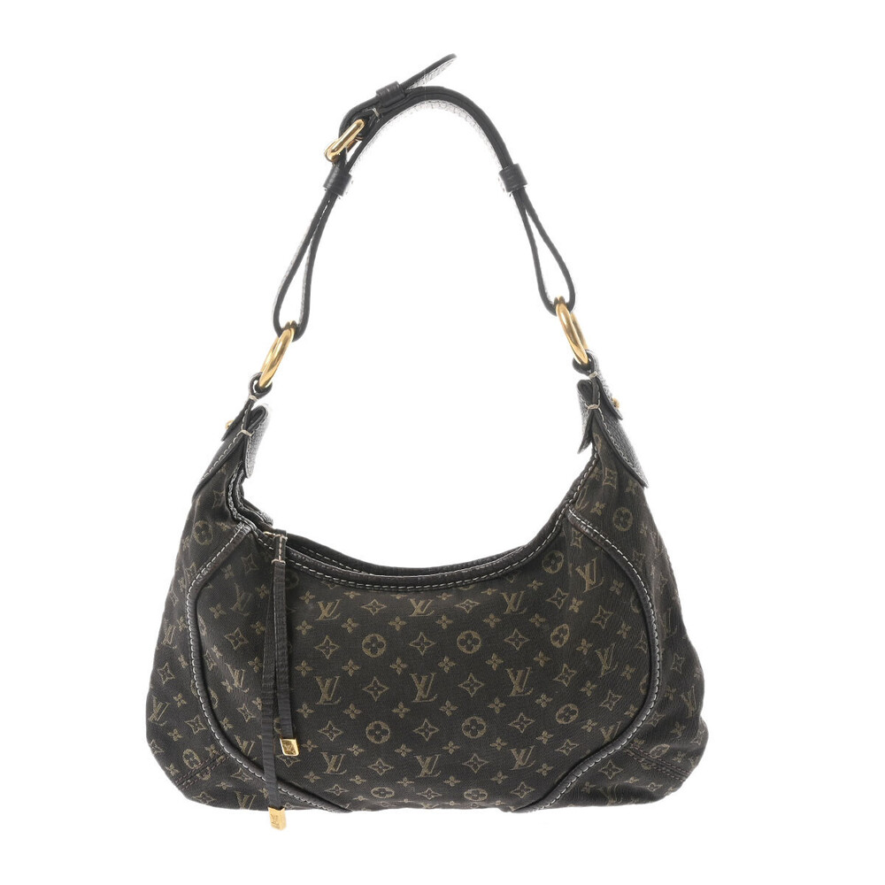 LOUIS VUITTON Monogram lan Manon Ebene Brown Shoulder Bag